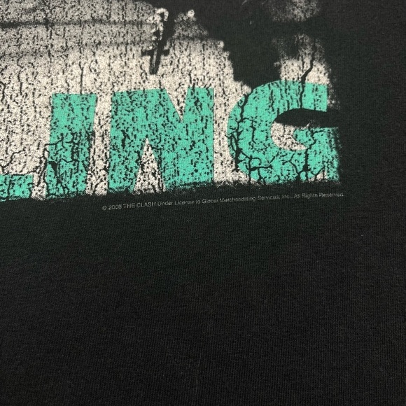 2008 The Clash Hanes T-Shirt London Calling Mens XL Size - Picture 3 of 4